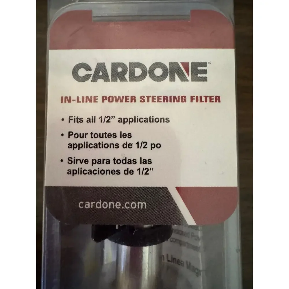 Cardone Pure #20-0012F In-Line Power Steering Filter Fits All 1/2